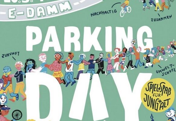 Lindenschule auf dem Parking-Day