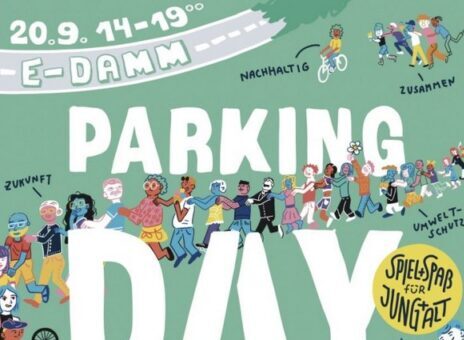 Lindenschule auf dem Parking-Day