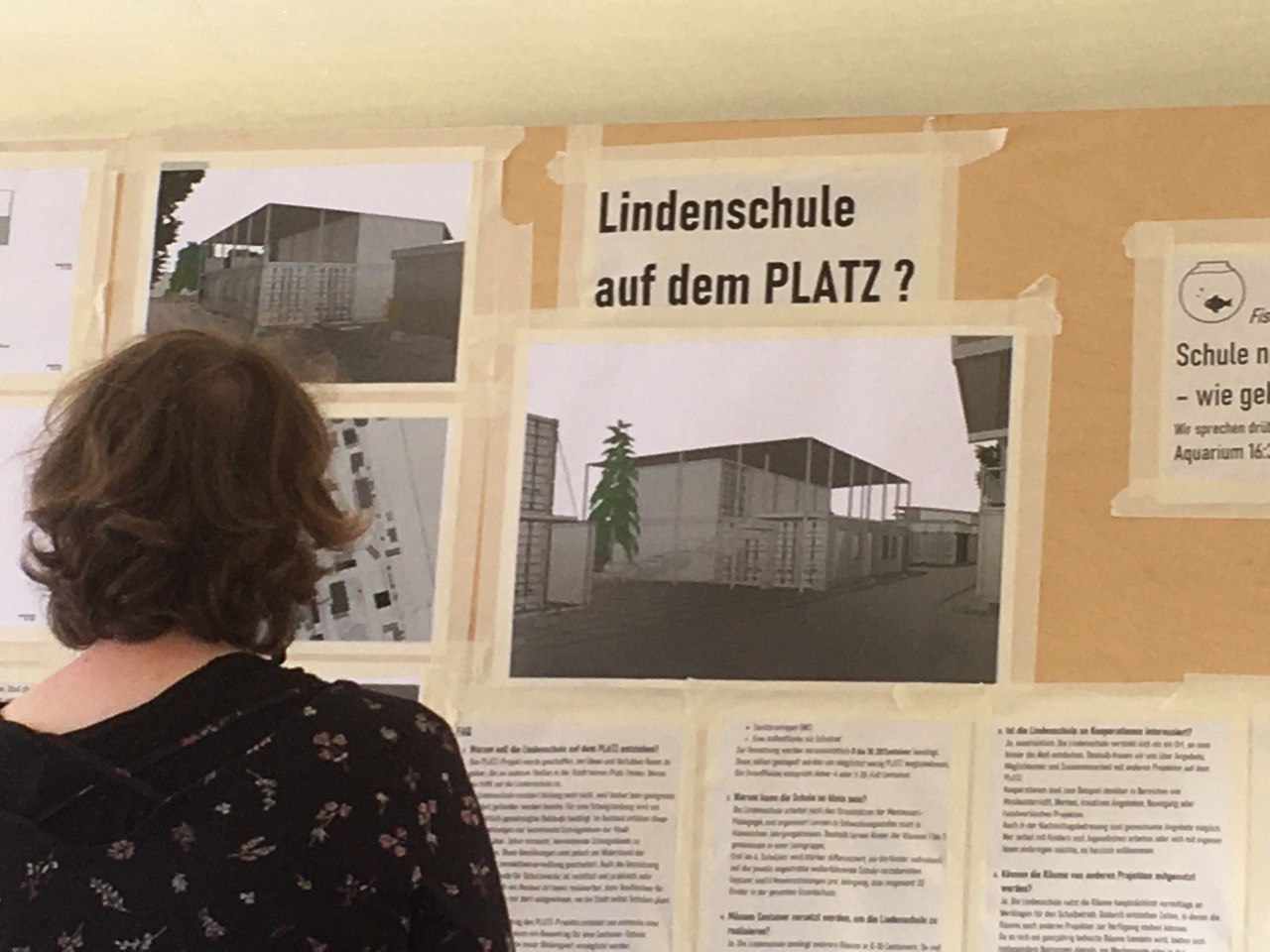 Lindenschule stellt sich auf dem PLATZ-Projekt vor